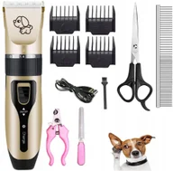 Maszynki i nożyczki dla psów - MASZYNKA DO STRZYŻENIA PSÓW PSA ZWIERZĄT ZESTAW XL - miniaturka - grafika 1