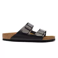 Klapki i japonki męskie - Birkenstock Arizona NL Black 51191, klapki męskie 46 - miniaturka - grafika 1
