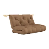 Sofy i kanapy - Brązowa rozkładana sofa 135 cm Hooked – Karup Design - miniaturka - grafika 1