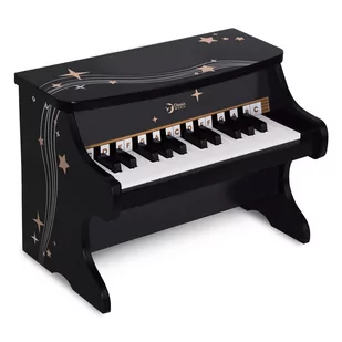Classic World Pianino Czarne CW40537 - Instrumenty muzyczne dla dzieci - miniaturka - grafika 1