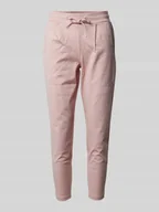 Spodnie damskie - Spodnie dresowe o skróconym kroju model ‘KATE’ - miniaturka - grafika 1