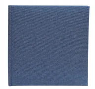Albumy fotograficzne - Album klasyczny Linen Blue 40 kremowych stron - miniaturka - grafika 1