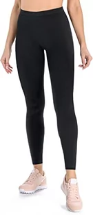 Teyli Damskie bawełniane legginsy z wysokim stanem Classico, czarny, XS - Legginsy - miniaturka - grafika 1