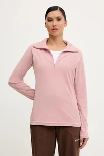 Columbia bluza sportowa Glacial IV kolor pomarańczowy gładka 1802201 - Bluzy damskie - miniaturka - grafika 1