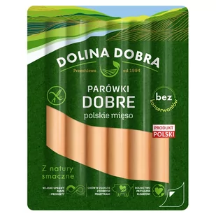Dolina Dobra Parówki dobre polskie mięso 225 g - Kiełbasa i wędliny - miniaturka - grafika 1