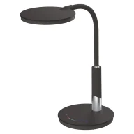 Lampy stojące - Czarna dotykowa lampka biurkowa z funkcją ściemniania - A511 Zenu - miniaturka - grafika 1