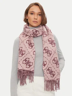 Guess Szalik AW5217 VIS03 Fioletowy - Apaszki i szaliki damskie - miniaturka - grafika 1