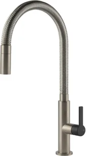 Bateria stojąca GESSI MESH Czarny matowy/ Finox 60003#599 - Baterie kuchenne - miniaturka - grafika 1