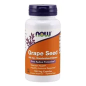 Suplementy naturalne - Now Foods Wyciąg z nasion winogron Grape seed 100mg - 100kaps 06657 - miniaturka - grafika 1