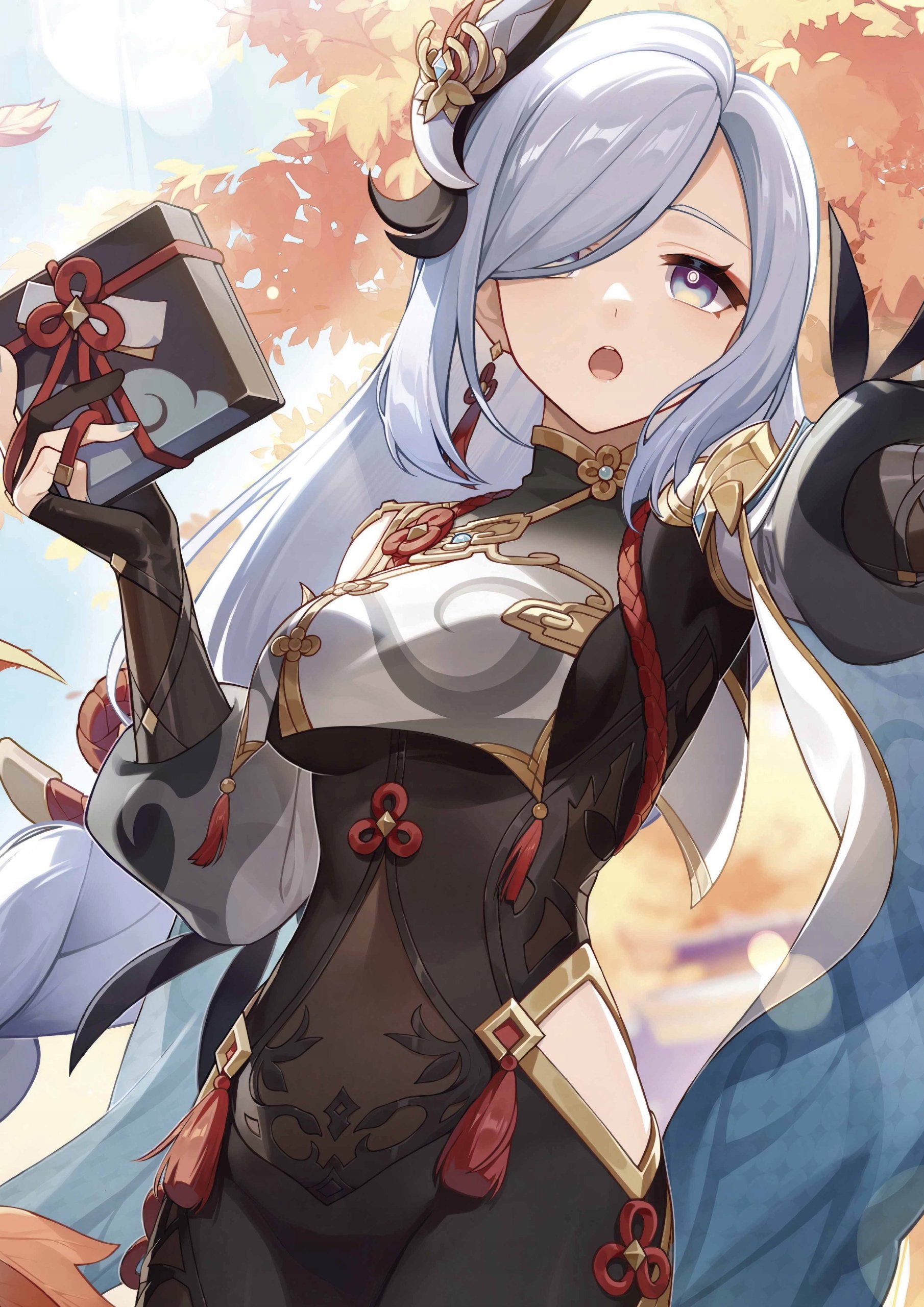 Plakat A3 Genshin Impact Anime Gra Shenhe