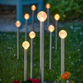 Lampy ogrodowe - SMART GARDEN Kula solarna LED GlowBall, zestaw 10 sztuk, 44 cm - miniaturka - grafika 1