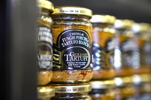 Krem z Borowików i Trufli Białej, 160 g - Majonezy i dressingi - miniaturka - grafika 1