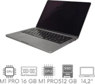 Elektronika OUTLET - Apple MacBook Pro 14 A2442 M1 PRO 16GB 512GB SSD 14,2" Liquid Retina XDR 3024x1964 WiFi BT Kam OS Sequoia PL Gw12mc - miniaturka - grafika 1