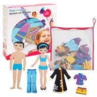 Zabawki sensoryczne - Magiczne wodne puzzle - Moda / Edushape - miniaturka - grafika 1