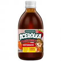 Premium Rosa Sok owocowy Acerolka truskawka 250 ml - Soki i napoje niegazowane - miniaturka - grafika 1