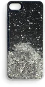Etui i futerały do telefonów - Wozinsky Star Glitter błyszczące etui pokrowiec z brokatem Xiaomi Redmi Note 9T 5G czarny - miniaturka - grafika 1