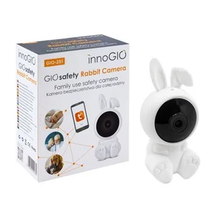 Niania elektroniczna INNOGIO GIOsafety GIO-251 Rabbit - Elektroniczne nianie i monitory oddechu - miniaturka - grafika 1