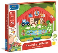 Zabawki interaktywne dla dzieci - CLE BABY edukacyjny pad Farma 50386 - miniaturka - grafika 1