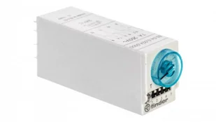 Finder Przekaźnik czasowy 4CO 7A 24V AC/DC, Wielofunkcyjny AI, DI, SW, GI(impuls - Sterowniki i przekaźniki - miniaturka - grafika 2