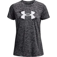 Koszulki i topy damskie - Under Armour Damska koszulka z krótkim rękawem Tech Twist Graphic - miniaturka - grafika 1