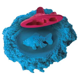 Kinetic Sand: Zamek z piaskownicą (1lbs/0,45kg) - Blue - Zabawki kreatywne - miniaturka - grafika 1