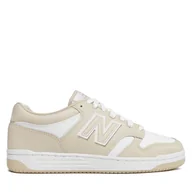 Sneakersy męskie - Sneakersy New Balance BB480LBB Beżowy - miniaturka - grafika 1