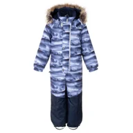 Kombinezony dla dzieci - Chłopięcy kombinezon zimowy ROCK las granatowy Lenne r.104 - miniaturka - grafika 1
