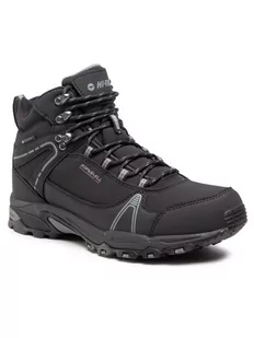 Hi-Tec Trekkingi Hapiter Mid Wp AVSAW20-HT-01-Q3 Czarny - Buty trekkingowe męskie - miniaturka - grafika 1