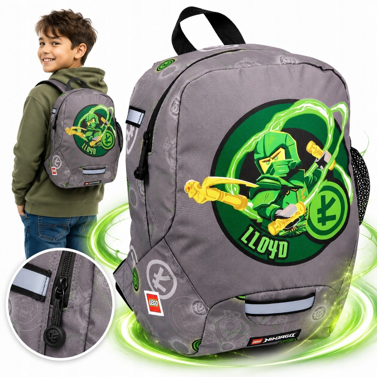 Plecak Szkolny Plecak Lego Ninjago Lloyd Tornister Dla Chłopca Przedszkolny