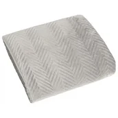 Narzuty - Narzuta 230 x 260 Euro Welurowa Wz. Sofia Beż - miniaturka - grafika 1