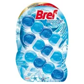 Środki do WC - Bref Kostka do WC Brilliant Gel All in 1 Ocean Arktyczny 3x42g - miniaturka - grafika 1
