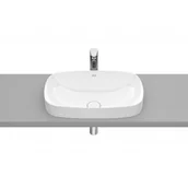 Umywalki - Roca A327504S00 INSPIRA SOFT UMYWALKA 550x370 H75mm FINECERAMIC $657 Supraglaze$658 - miniaturka - grafika 1