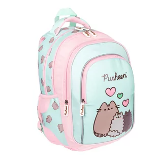 St.majewski, Pusheen The Cat, Plecak Szkolny 4 Komorowy, Pastel - Plecaki szkolne i tornistry - miniaturka - grafika 1