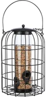 Karma dla ptaków - TRIXIE Food Dispenser, Hanging, Black, Metal, Plastic, 0.95 L, 170 mm, 260 mm - miniaturka - grafika 1