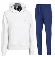 Spodnie sportowe damskie - 4F DAMSKI DRES BAWEĹNA KOMPLET BLUZA SPODNIE / rozm L - miniaturka - grafika 1
