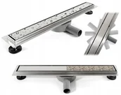 Odpływy liniowe - Rea Neo&Pure Pro odpływ liniowy 90cm G0903 G0903 - miniaturka - grafika 1