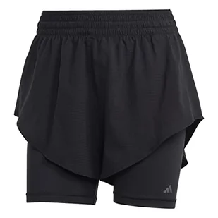 adidas HIIT HR 2n1 SHO Szorty Damski - Spodenki damskie - miniaturka - grafika 1