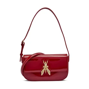 Patrizia Pepe Skórzana torebka na ramię ESSENTIAL - Torebki damskie - miniaturka - grafika 1