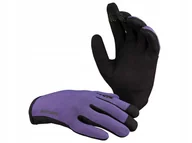 Rękawiczki rowerowe - Rękawiczki damskie iXS Carve grape - S - miniaturka - grafika 1