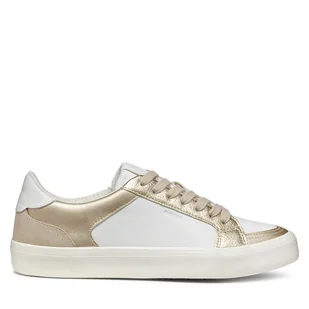 Sneakersy Geox D Emmeleny D550UE 085NF C1327 Biały - Buty dla dziewczynek - miniaturka - grafika 1