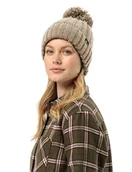 Czapki damskie - Jack Wolfskin Damska czapka beanie Highloft Knit Beanie W - miniaturka - grafika 1