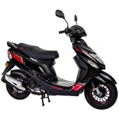 Skutery - ZNEN Skuter ZNEN Vivo Euro 5 Czarno-czerwony Raty VIVO EURO 5 - miniaturka - grafika 1