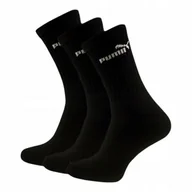 Skarpetki damskie - Skarpety unisex Puma ELEMENTS CREW 3-PACK czarne 94711004 - miniaturka - grafika 1