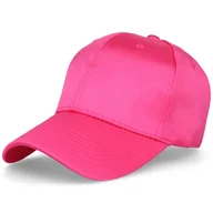 Czapki i chusty sportowe męskie - Czapka z daszkiem bejsbolówka damska męska SATINE CAP PINK - miniaturka - grafika 1