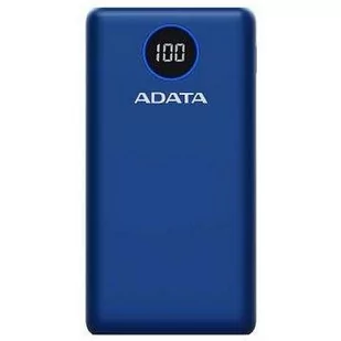 Adata POWERBANK P20000QCD BLUE AP20000QCD-DGT-CDB - Powerbanki - miniaturka - grafika 1
