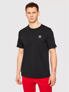 Koszulki męskie - Adidas T-Shirt Loungewear adicolor Essentials Trefoil Tee GN3416 Czarny Regular Fit - grafika 1