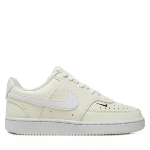 Sneakersy Nike Court Vision Low Next Nature FV9952 100 Beżowy - Sneakersy damskie - miniaturka - grafika 1