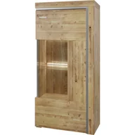 Kredensy - Kredens P9EBBR12 Prawy Bruni MMI Sleeping Dąb Bielony - miniaturka - grafika 1