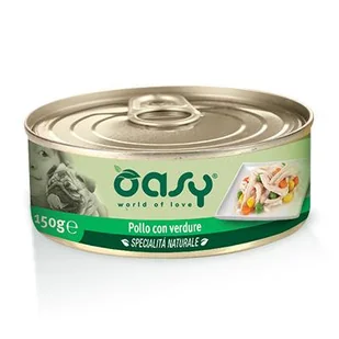 Oasy Natural Kurczak Z Warzywami - Mokra Karma Dla Psa - Puszka 150G - Mokra karma dla psów - miniaturka - grafika 1