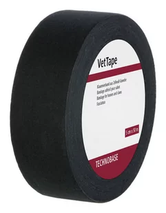 Kerbl Bandaż do racic VetTape, samoprzylepny, 50 m x 50 mm, czarny - Akcesoria jeździeckie - miniaturka - grafika 1